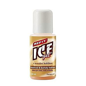 REFIT Ice gel kostihoj s gaštan roll on 80 ml vyobraziť