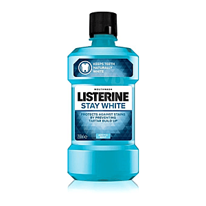 Listerine Stay White ústna voda, 250 ml vyobraziť