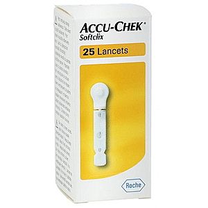 ACCU-CHEK Softclix lancety do pera 25 kusov vyobraziť