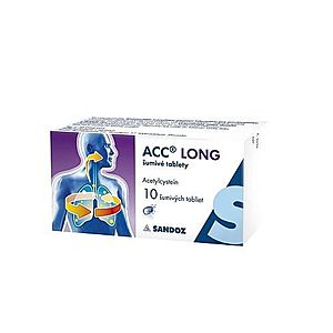 ACC LONG 600 mg 10 šumivých tabliet vyobraziť