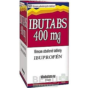 IBUTABS 400 mg 50 tabliet vyobraziť