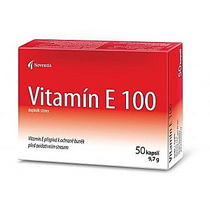 NOVENTIS Vitamín E 100 2 x 25 kapsúl vyobraziť