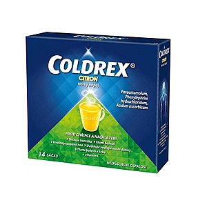 COLDREX Horúci nápoj citrón 14 vrecúšok vyobraziť