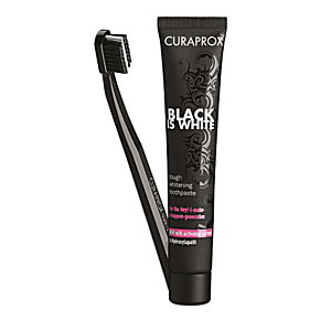 CURAPROX Black is White zubná pasta 90 ml + zubná kefka CS 5460 vyobraziť