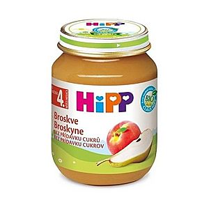 HiPP Príkrm ovocný Broskyne 125 g vyobraziť