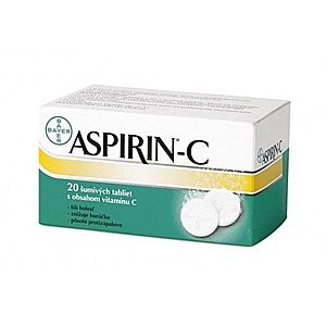 Aspirin 20 tabliet vyobraziť
