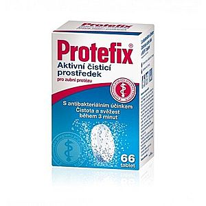 PROTEFIX Aktivne čístiace tablety na zubnú protézu 66 tabliet vyobraziť