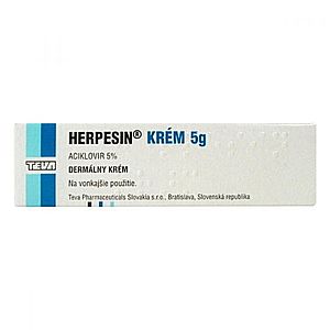 HERPESIN Krém 5 g vyobraziť