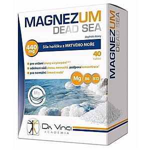 MAGNEZUM Dead sea 40 tabliet vyobraziť