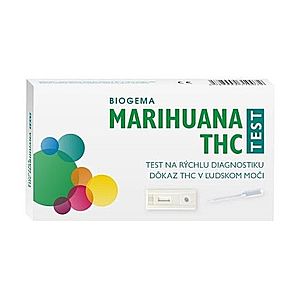 BIOGEMA Test marihuana THC 1 kus vyobraziť
