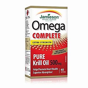 JAMIESON Omega complete pure krill oil 60 kapsúl vyobraziť