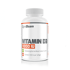 GYMBEAM Vitamín D3 1000 IU 120 kapsúl vyobraziť