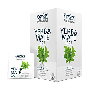 HERBEX Premium yerba maté čaj 20 x 1, 5 g vyobraziť