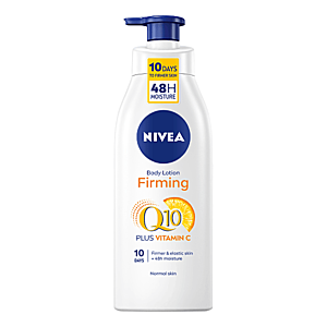 NIVEA Spevňujúce telové mlieko firming Q10 + vitamín C na normálnu pokožku 400 ml vyobraziť