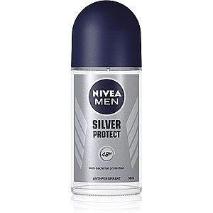 Nivea Men Silver Protect guličkový antiperspirant pre mužov 50 ml vyobraziť