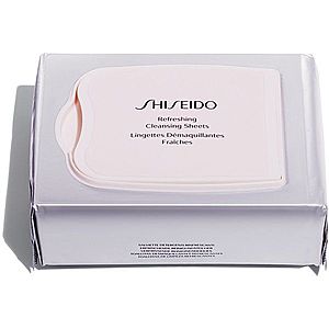 Shiseido Generic Skincare Refreshing Cleansing Sheets odličovacie obrúsky pre hĺbkové čistenie 30 ks vyobraziť