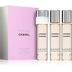 Chanel Chance toaletná voda pre ženy 3 x 20 ml vyobraziť