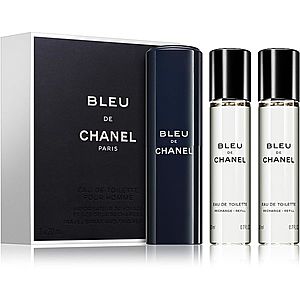 Chanel Bleu de Chanel toaletná voda pre mužov 3x20 ml vyobraziť