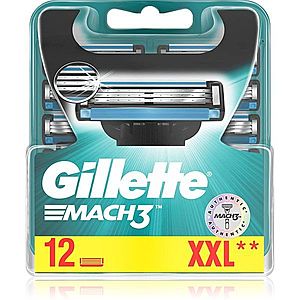 Gillette Mach3 náhradné žiletky 12 ks vyobraziť