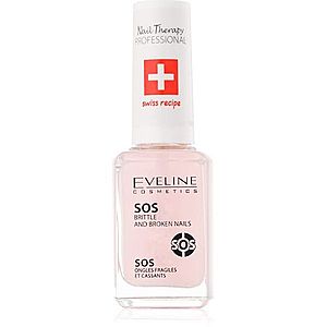 Eveline Cosmetics Nail Therapy SOS multivitamínový kondicionér s vápnikom 12 ml vyobraziť