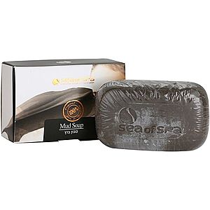 Sea of Spa Essential Dead Sea Treatment tuhé mydlo s čiernym bahnom 125 g vyobraziť