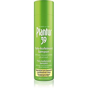 Plantur 39 kofeínový šampón pre farbené a poškodené vlasy 250 ml vyobraziť