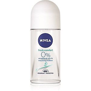Nivea Fresh Comfort dezodorant roll-on bez obsahu hliníkových solí 48h 50 ml vyobraziť