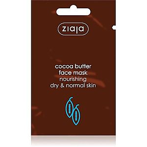 Ziaja Cocoa Butter výživná maska pre normálnu a suchú pleť 7 ml vyobraziť