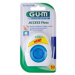 G.U.M Access Floss dentálna niť pre strojček a implantáty 50 ks vyobraziť