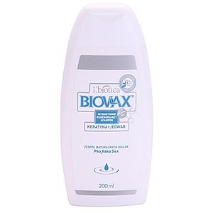 L’biotica Biovax Keratin & Silk posilňujúci šampón s keratínovým komplexom 200 ml vyobraziť