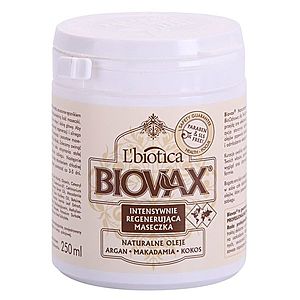 L’biotica Biovax Natural Oil revitalizačná maska pre dokonalý vzhľad vlasov 250 ml vyobraziť