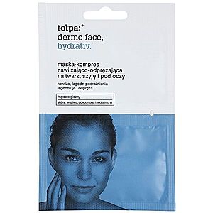 Tołpa Dermo Face Hydrativ intenzívna hydratačná maska na tvár a očné okolie 2 x 6 ml vyobraziť
