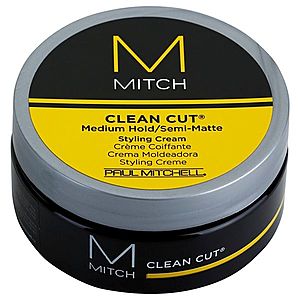 Paul Mitchell Mitch Clean Cut polomatný stylingový krém stredné spevnenie 85 g vyobraziť