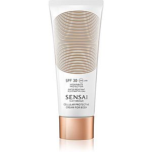 Sensai Silky Bronze Cellular Protective Cream For Body SPF 30 opaľovací krém proti starnutiu pokožky SPF 30 150 ml vyobraziť