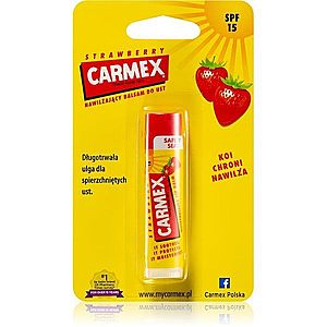 Carmex Strawberry hydratačný balzam na pery v tyčinke SPF 15 4.25 g vyobraziť