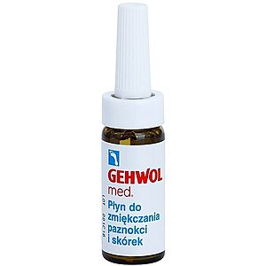 Gehwol Med zmäkčujúca starostlivosť na zarastajúce nechty a silno zrohovatenú kožu na chodidlách 15 ml vyobraziť