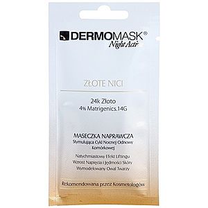 L’biotica DermoMask Night Active liftingová a spevňujúca maska s 24karátovým zlatom 12 ml vyobraziť