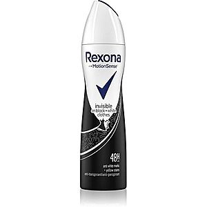 Rexona Invisible on Black + White Clothes Antiperspirant antiperspirant v spreji (48h) 150 ml vyobraziť