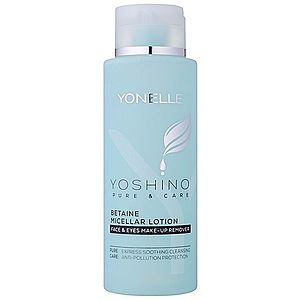 Yonelle Yoshino Pure&Care micelárna voda s betaínom pre intenzívnu hydratáciu pleti 400 ml vyobraziť