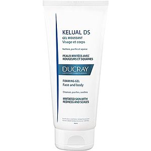 Ducray Kelual DS penivý gél pre jemné umývanie podráždenej pokožky na tvár a telo 200 ml vyobraziť