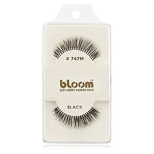 Bloom Natural nalepovacie mihalnice z prírodných vlasov No. 747M (Black) 1 cm vyobraziť