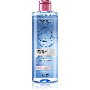 L’Oréal Paris Micellar Water micelárna voda pre normálnu až suchú citlivú pleť 400 ml vyobraziť