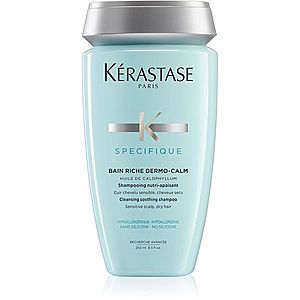 Kérastase Specifique Bain Riche Dermo-Calm šampón pre citlivú vlasovú pokožku a suché vlasy bez silikónov 250 ml vyobraziť