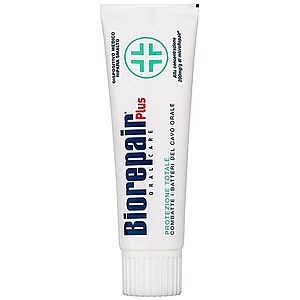 Biorepair Plus Total Protection pasta posilňujúca zubnú sklovinu 75 ml vyobraziť