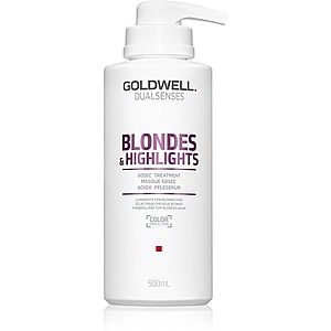 Goldwell Dualsenses Blondes & Highlights regeneračná maska neutralizujúci žlté tóny 500 ml vyobraziť