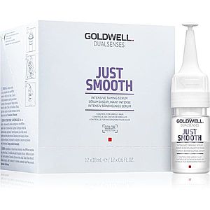 Goldwell Dualsenses Just Smooth vyhladzujúce sérum pre nepoddajné a krepovité vlasy 12x18 ml vyobraziť