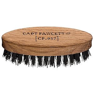 Captain Fawcett Accessories Moustache Brush kefa na fúzy so štetinami z diviaka vyobraziť