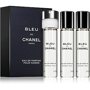 Chanel Bleu de Chanel parfumovaná voda pre mužov 3 x 20 ml vyobraziť