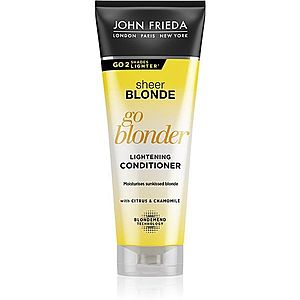 John Frieda Sheer Blonde Go Blonder zosvetľujúci kondicionér pre blond vlasy 250 ml vyobraziť