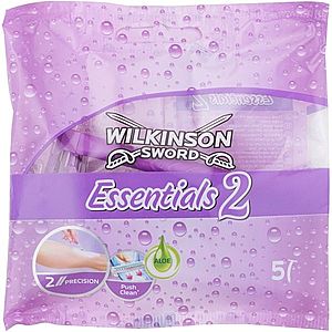 Wilkinson Sword Essentials 2 jednorázové holiace strojčeky pre ženy 5 ks vyobraziť